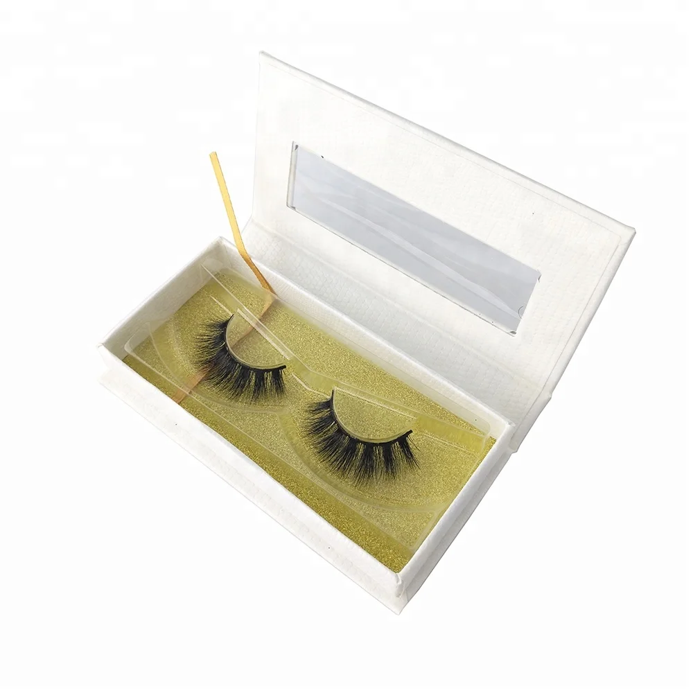 

private label create your own brand 3d mink false eye lashes, Natural black