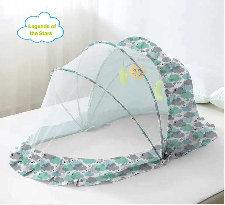 Hochwertige faltbare Baby-Regenschirm-Moskitonetze für Babybett, Baby-Haushalts-Reise-Moskito-Zelt /