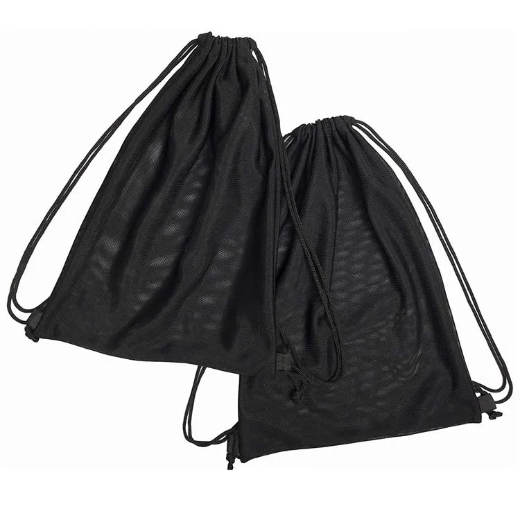High Quality Stylish Wholesale Multi Functional Black Mesh Drawstring