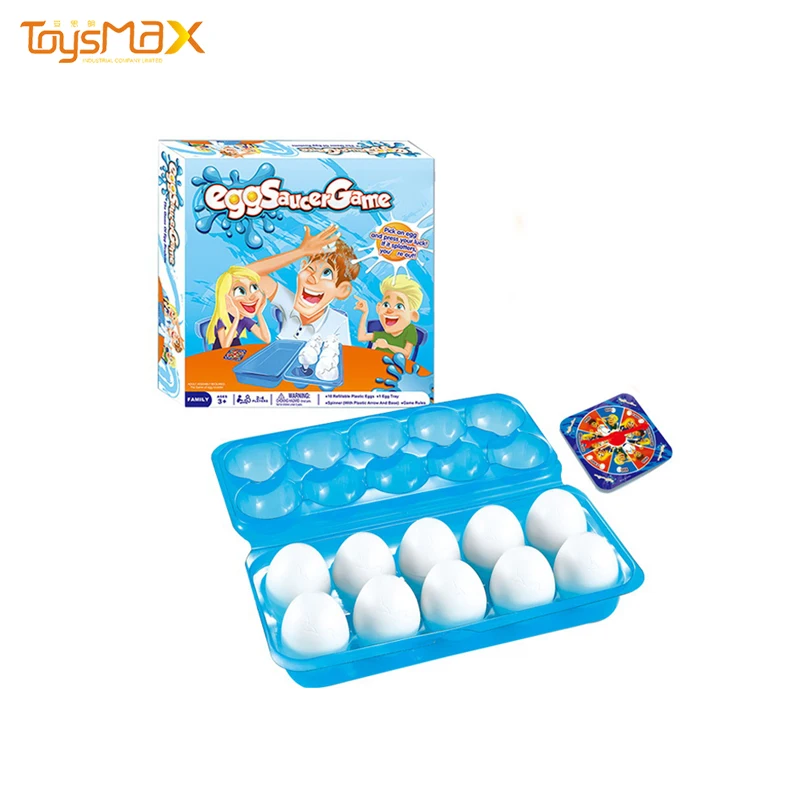 Funny Indoor Body Game Egg Saucer Game  Entertainment Educational Table Toys Wholesale