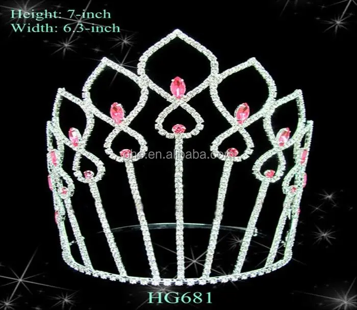 Miss Tiara Cheap Princess Crown Ring Bridal Wedding Tiaras Crowns