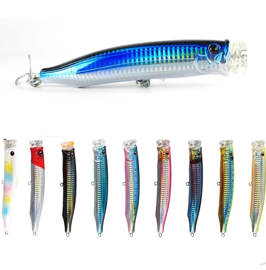 

Hunt HouseTop Water big mouth Popper Fishing Lures, Vavious colors