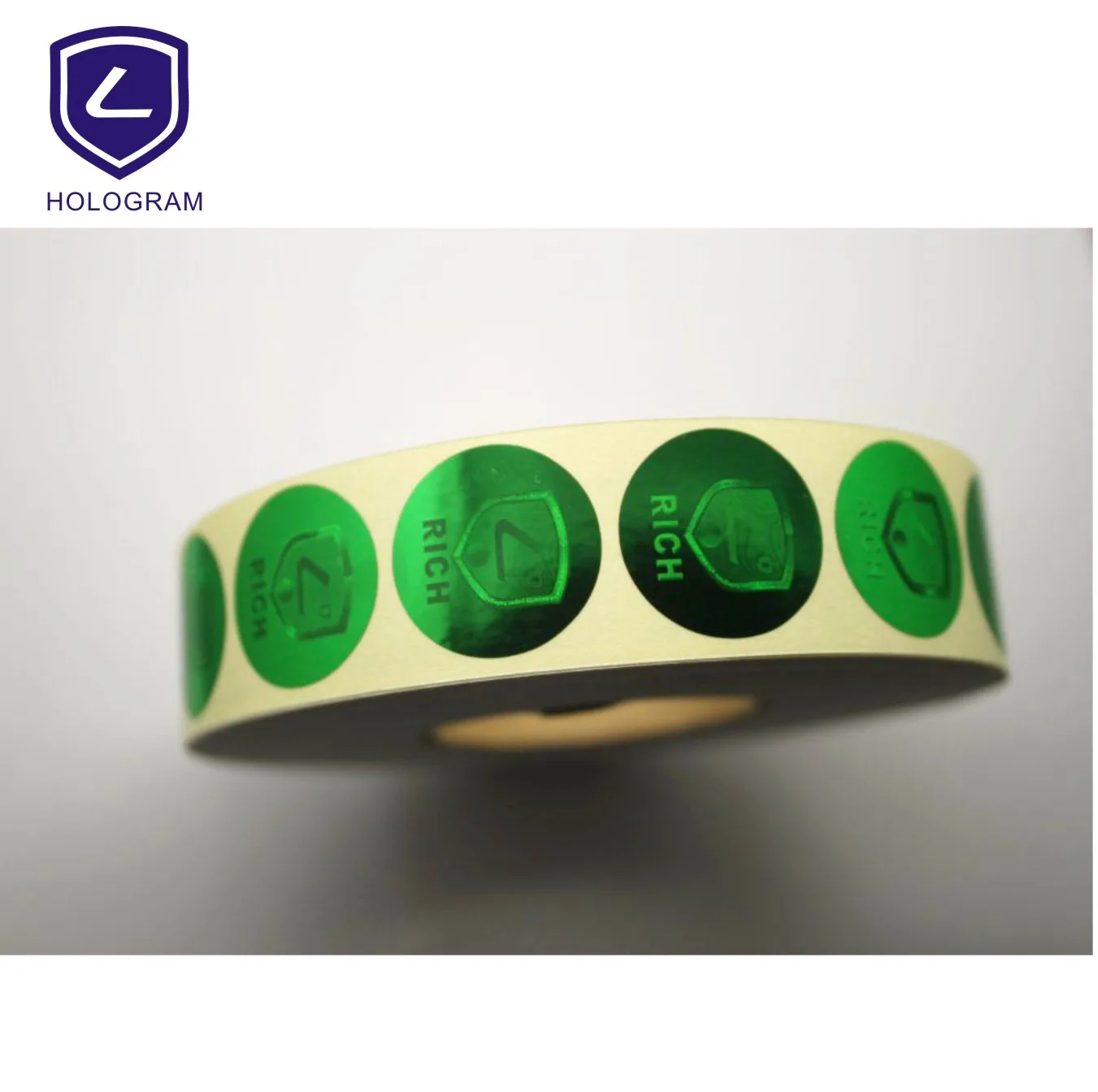 laser hologram shrink label/sticker(holographic)