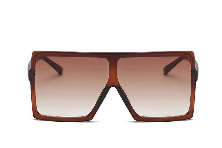 new model oversized square sunglasses elegant for Travel-17