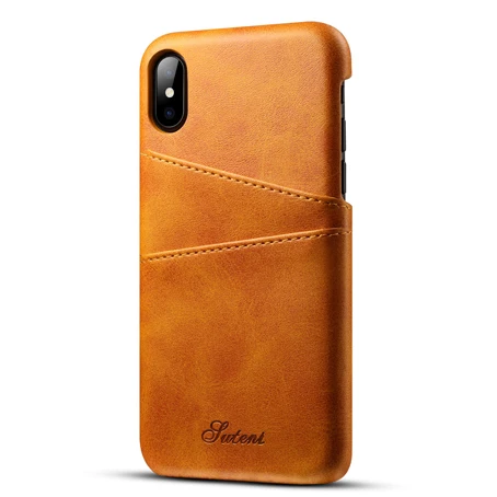 

Leather Case with Card Slot For iPhone X/XS Case Phone Cover Leather Phone Case, Black;blue;gray;brown;red;white.or custom