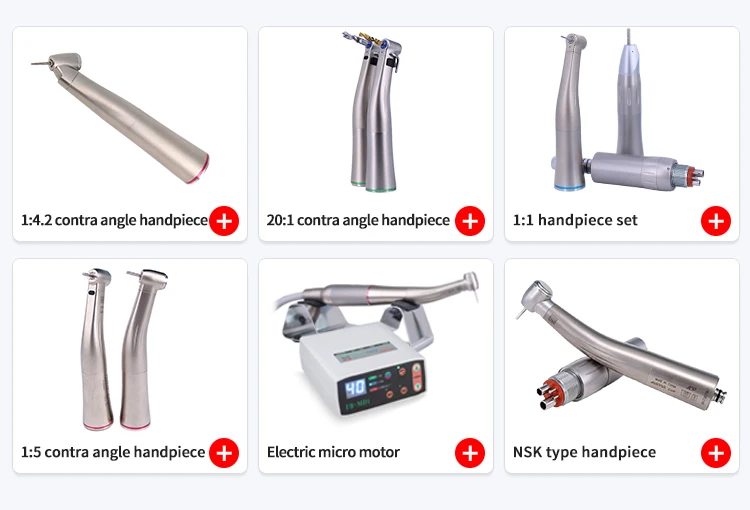 Being Dental Electric Handpiece High Speed Led Kavo K9 Handpiece Fibre Optic Led 2/4/6 Hole With
