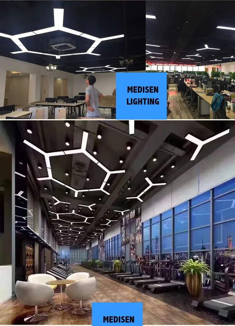 30w iron led office modern pendant chandelier light for ceiling