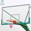 10mm Hot sale Portable training outdoor glass basketball backboard stand with SMC backboard