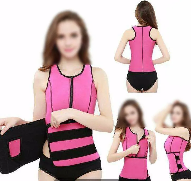 

Neoprene Women Fashion Slimming Vest Sweat Waist Trainer Trimmer Belt