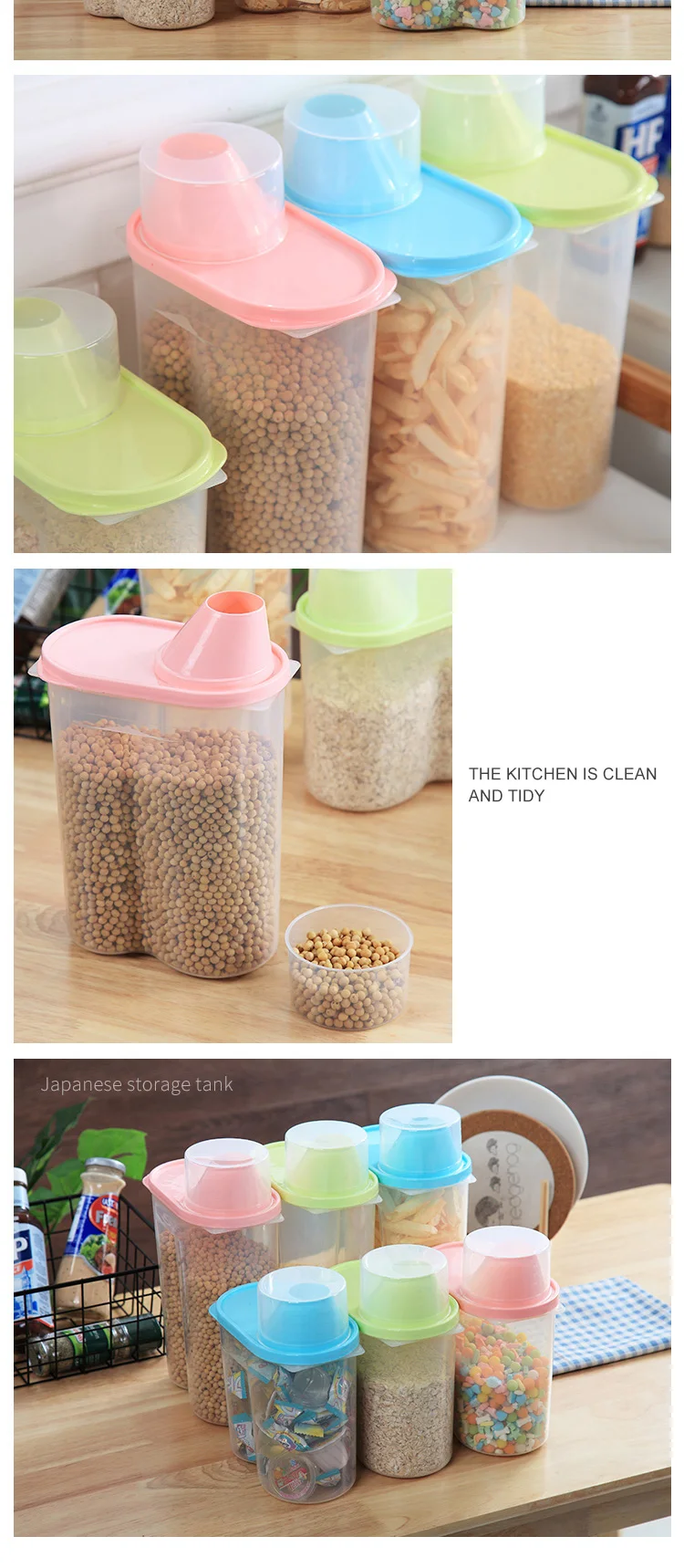 Good Quality For Rice Storage Container Rice Keep Box Rice Storage Jar ...