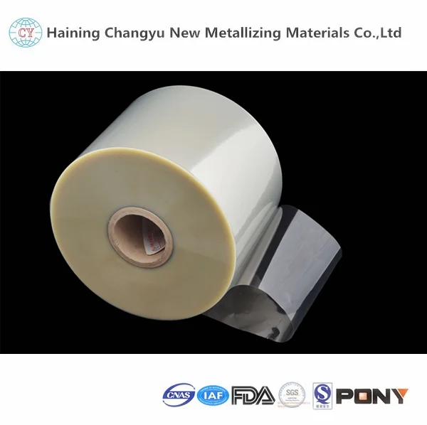 
High Barrier Metallized film Alox PET/Polyester Film 