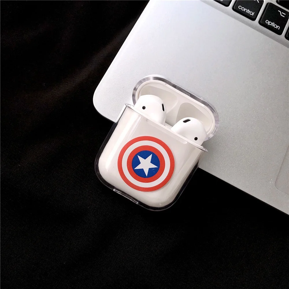 

For AirPods PC Plastic Hard Case Protective Box Cover