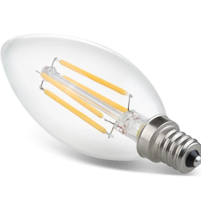 4w Filament Bulb E12 Led Candle Light Type B 4w Filament Bulb E12 Led Candle Light Type B