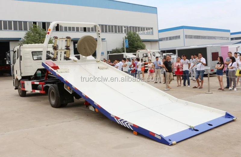 China manufacturer 8tons tilt tray flat bed recovery truck