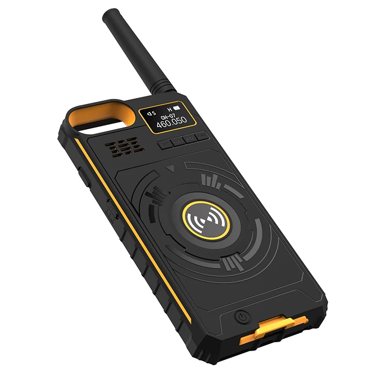 The most powerful portable walkie talkie OLED screen display power bank phone case 50 GROUPS QT AND 104 DQT