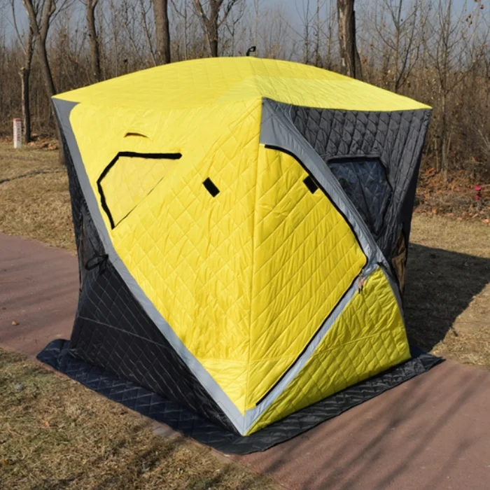 

Pop Up Ice Fishing Tent Cold Weather Fishing Tents for Russia Market