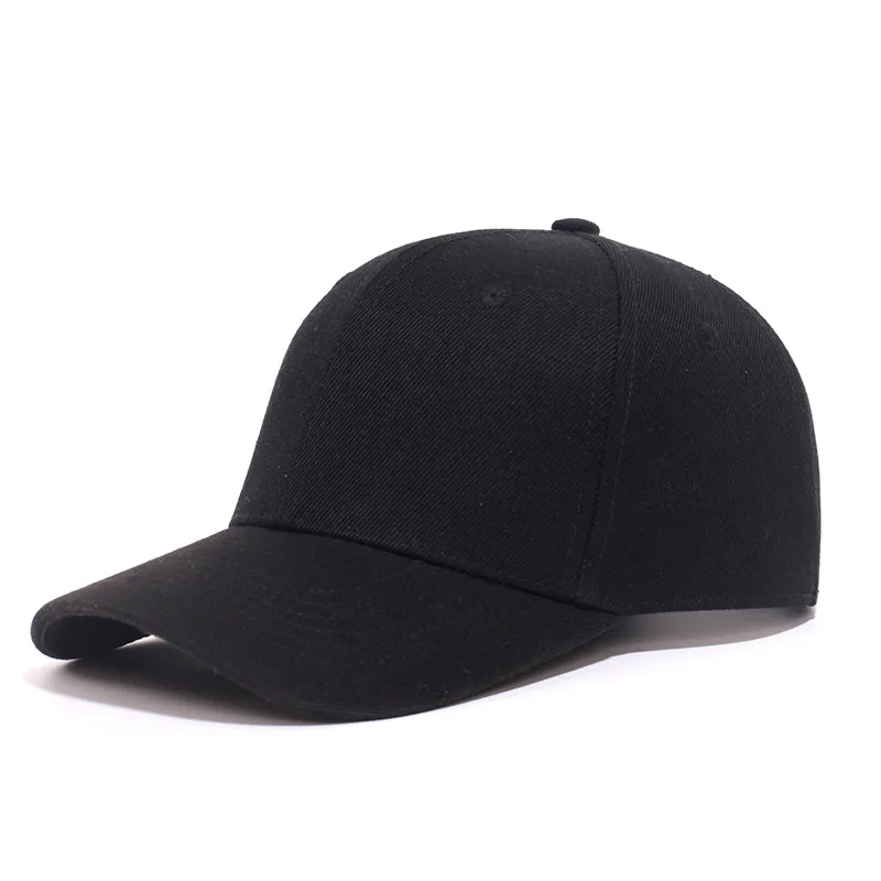 plain black cap mens