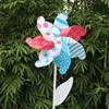 Promotional custom plastic garden windmills for children