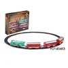 christmas mini manufacturer electr set classic model rail track toy bo railway train with light music