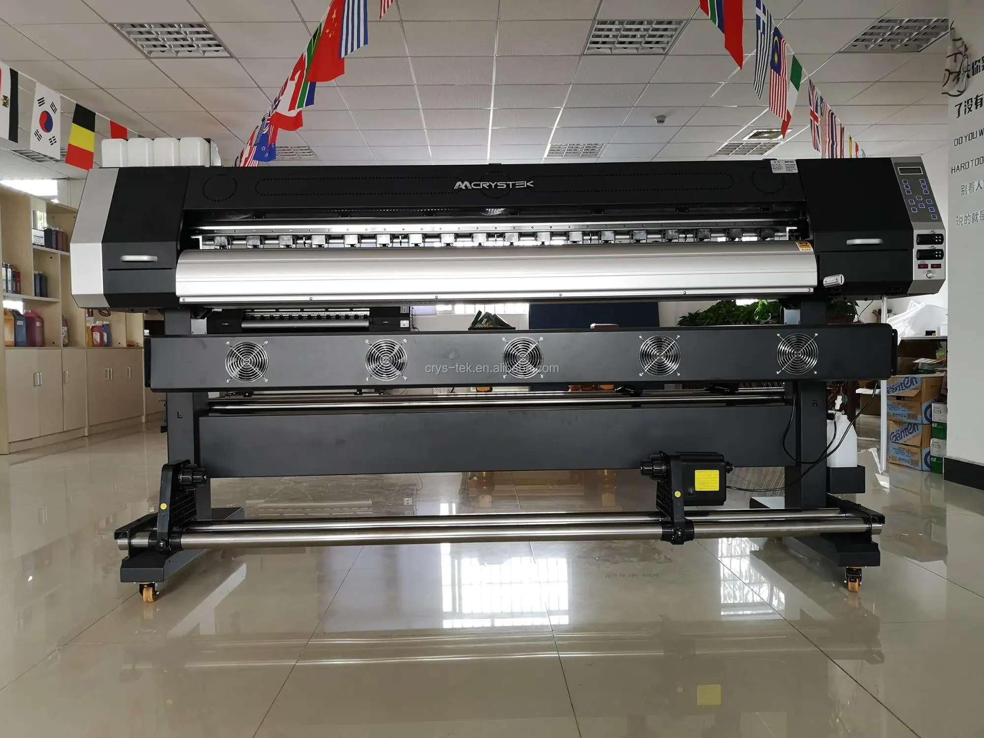 1.8m Xp600 Print Head Inkjet Plotter Large Format Printing - Buy Xp600 ...