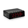 Creative rechargeable oblong shape wireless speaker led time display small speaker