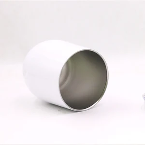 Image of 2019 Hot selling Wine cup 12 oz Stainless Steel Double Wall Vacuum Insulated wine Tumbler with lid