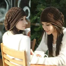 2015 New Women Caps Skullies Autumn Knitted Hat Touca Fashion Girls Winter Hats Warm Beanie Bone Gorro Drop Shopping
