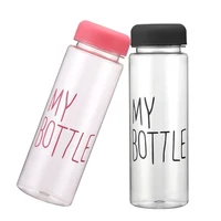 

Heat transfer printing custom logo plastic bottled water manufacturing bottle for drinking