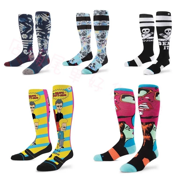
High quality new fashion sublimation socks 3d digital printing socks 