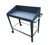 G-MORE Versatile Garden Tool Mobile Steel Potting Bench