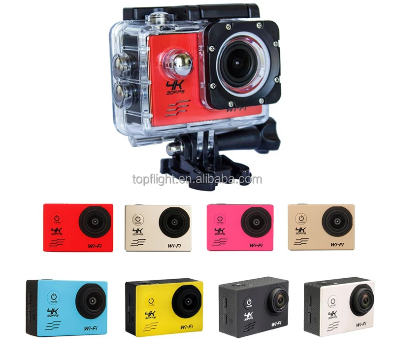 

Ultra HD 4K Action Camera 1080P Waterproof Diving Camera 170 Degree Action Cam 2.0'' Screen wifi Sport DV