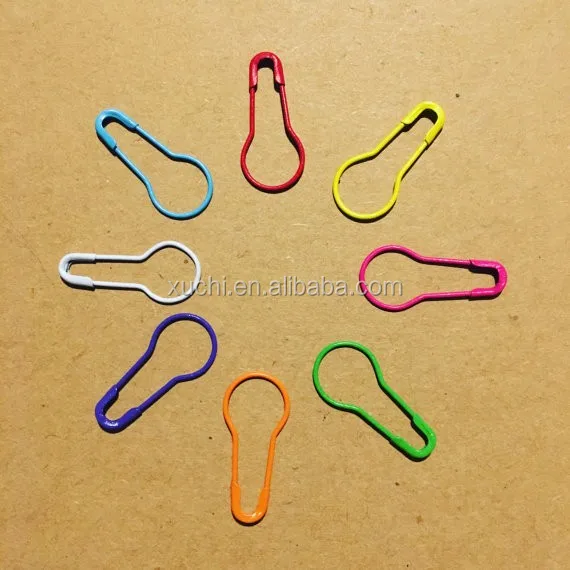 

fashion pear shaped locking stitch marker, 1000 pcs per pack, 10 color mixed, free shipping