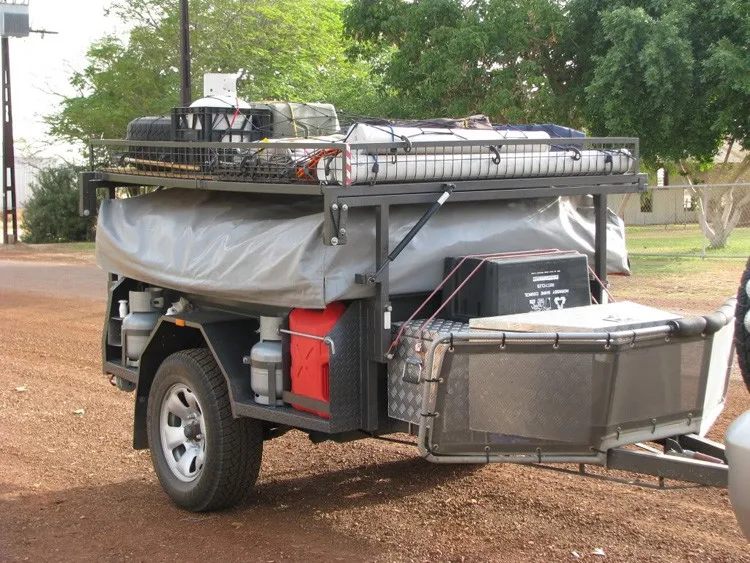 New Style 4*4wd Folding Camp Kitchen Trailer With Electricity Buy