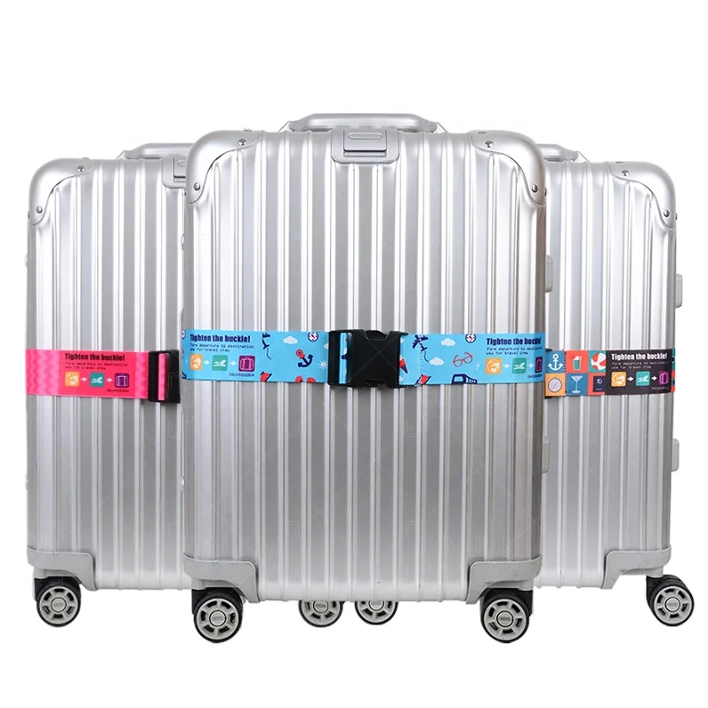 

Custom Personalized Heat Transfer Printing Polyester Binding Belt Luggage Strap Belt, Customized color