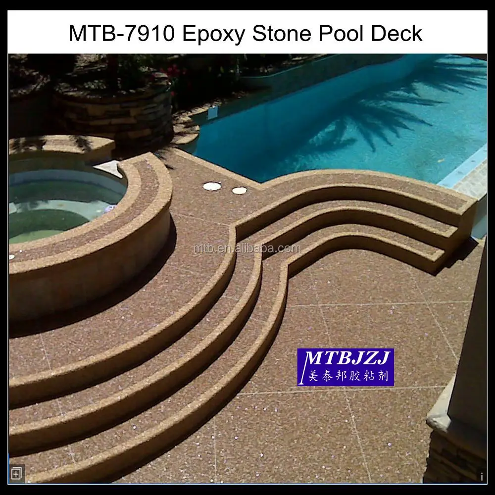Epoxy Natural Stone Pool Deck Pebble Epoxy Natural Stone Pool Deck