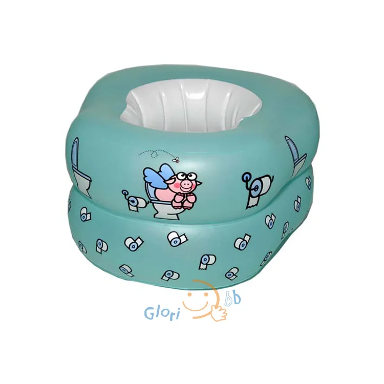 Inflatable Baby Toilet Seat With Ecofriendly Nontoxic Pvc Materials