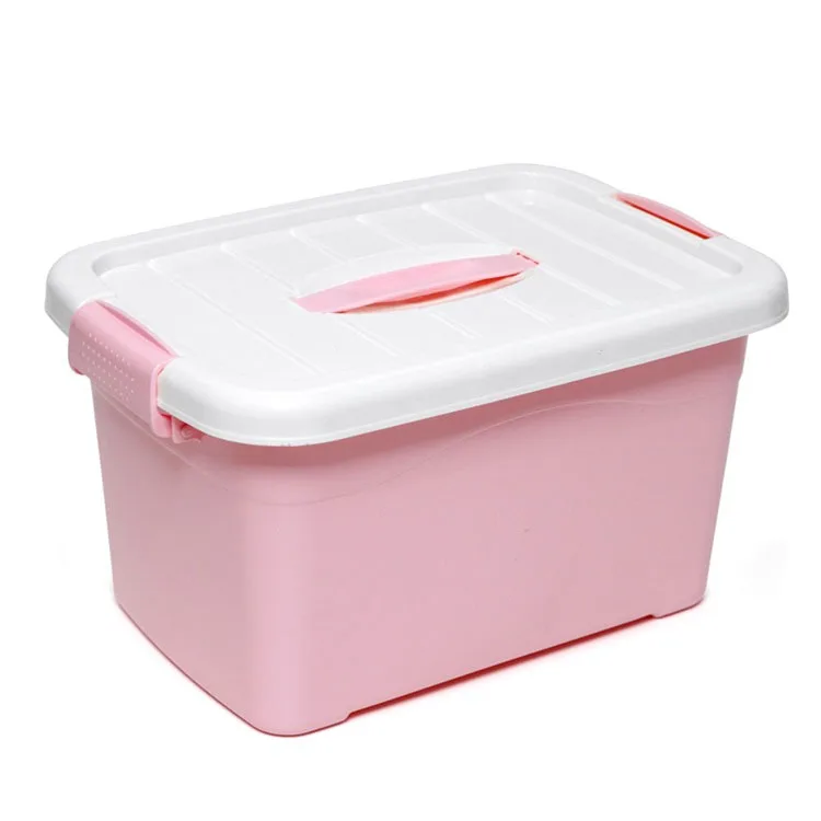 

20L-50L multifunction toy key way plastic storage box organizer food, Blue