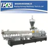 biodegradable granule production line Ldpe/lldpe/hdpe raw material anatase Pp/Pe +Caco3 Double Screw Extruder