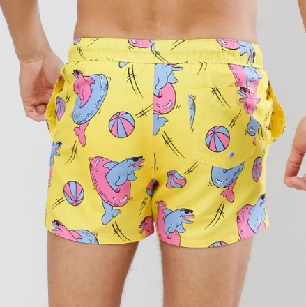2018 Digital Printed Sublimated Baby Boys Bikini Thong Boys Swimwear ...
