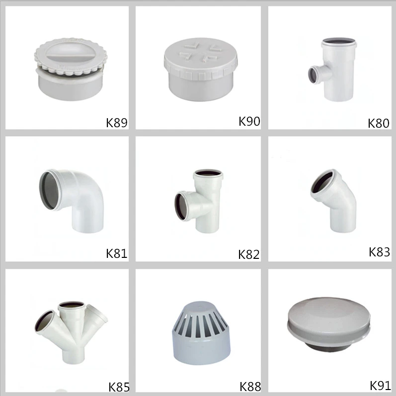 Pvc Upvc Plastic Tube Water Bathroom Drainage Pipe Fitting Floor Drain
