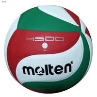 

Voleibol Wholesale Custom printed Professional Size 5 Microfiber PU Laminated 18 panels Molten v5m 4500 Volleyball for match
