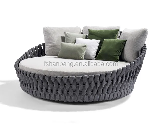 Unique Design Woven Rope Outdoor Chair Confortable Sofa And Unique Design Woven Rope Outdoor Chair