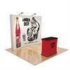 Custom curved cardboard stands display pop up
