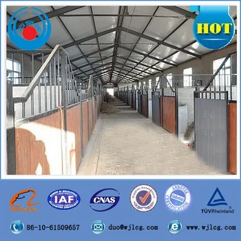 Iso Large Span Steel Frame Prefabricated Horse Barns Design Buy