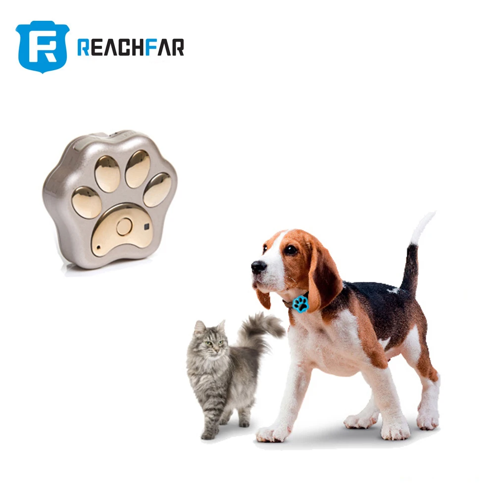 

New Premium Mini Small Waterproof Pet GPS Dog Collars Tracker For Cat Dog, Blue / black / golden