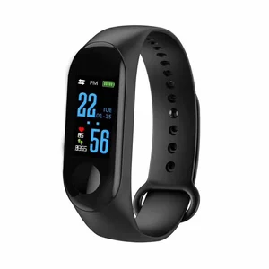 2019 New arrive smart band M3 heart rate monitor smart band with true heart rate sensor