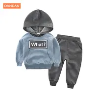 

2019 kids custom wholesale fashion screen printing knit tracksuits