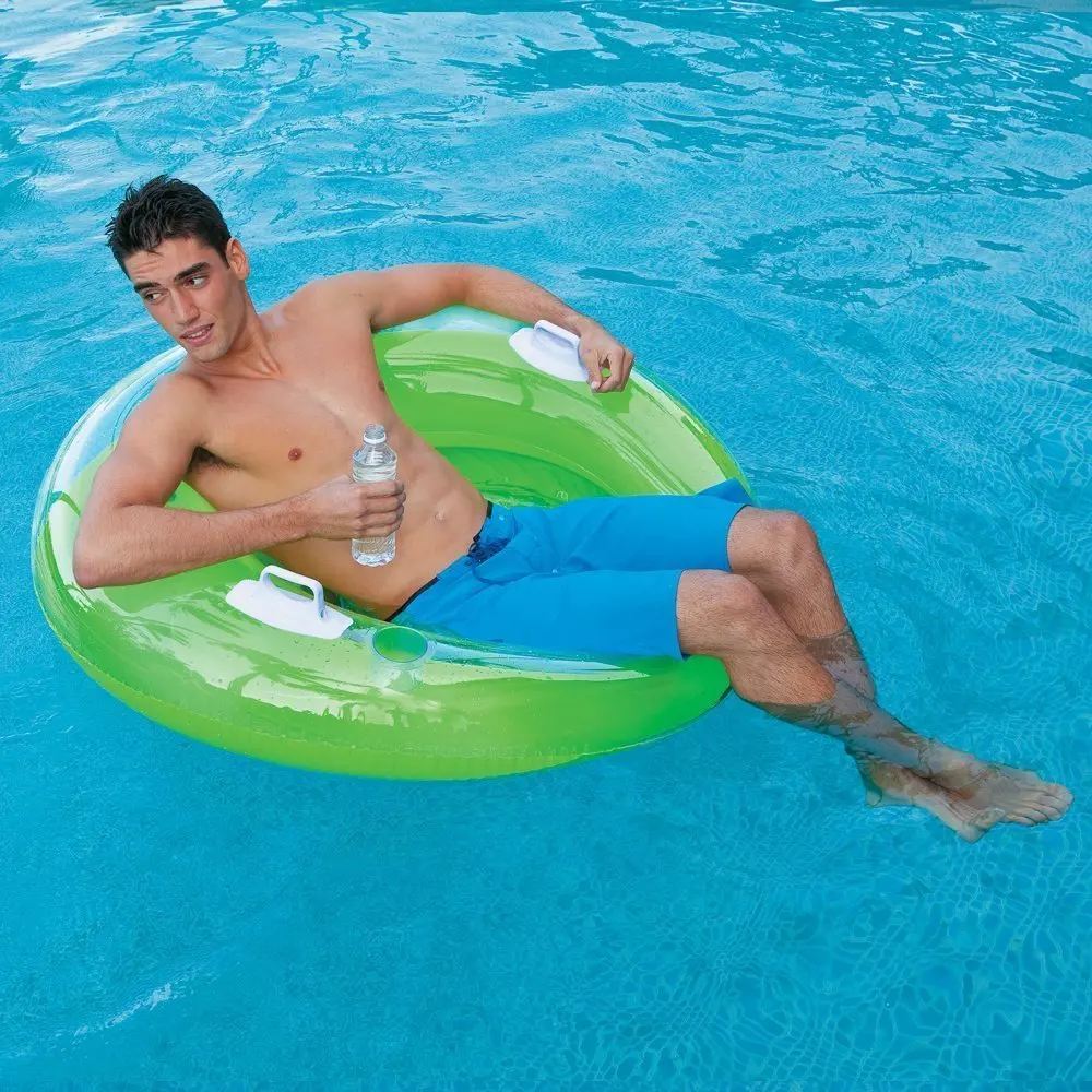 inflating intex pool