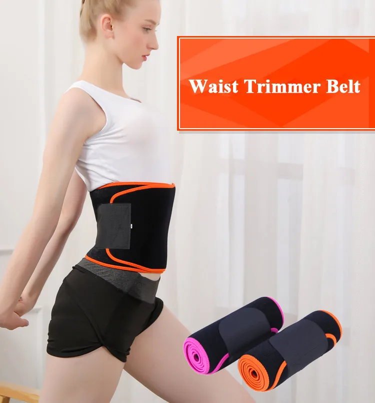 ZHIZIN Fitness belt Neoprene Waist Trimmer, Body Slimmer Waist Trainer Belt (1)