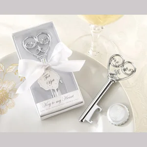 Image of Wedding Favors Simply Elegant Key To My Heart Beer Bottle Opener